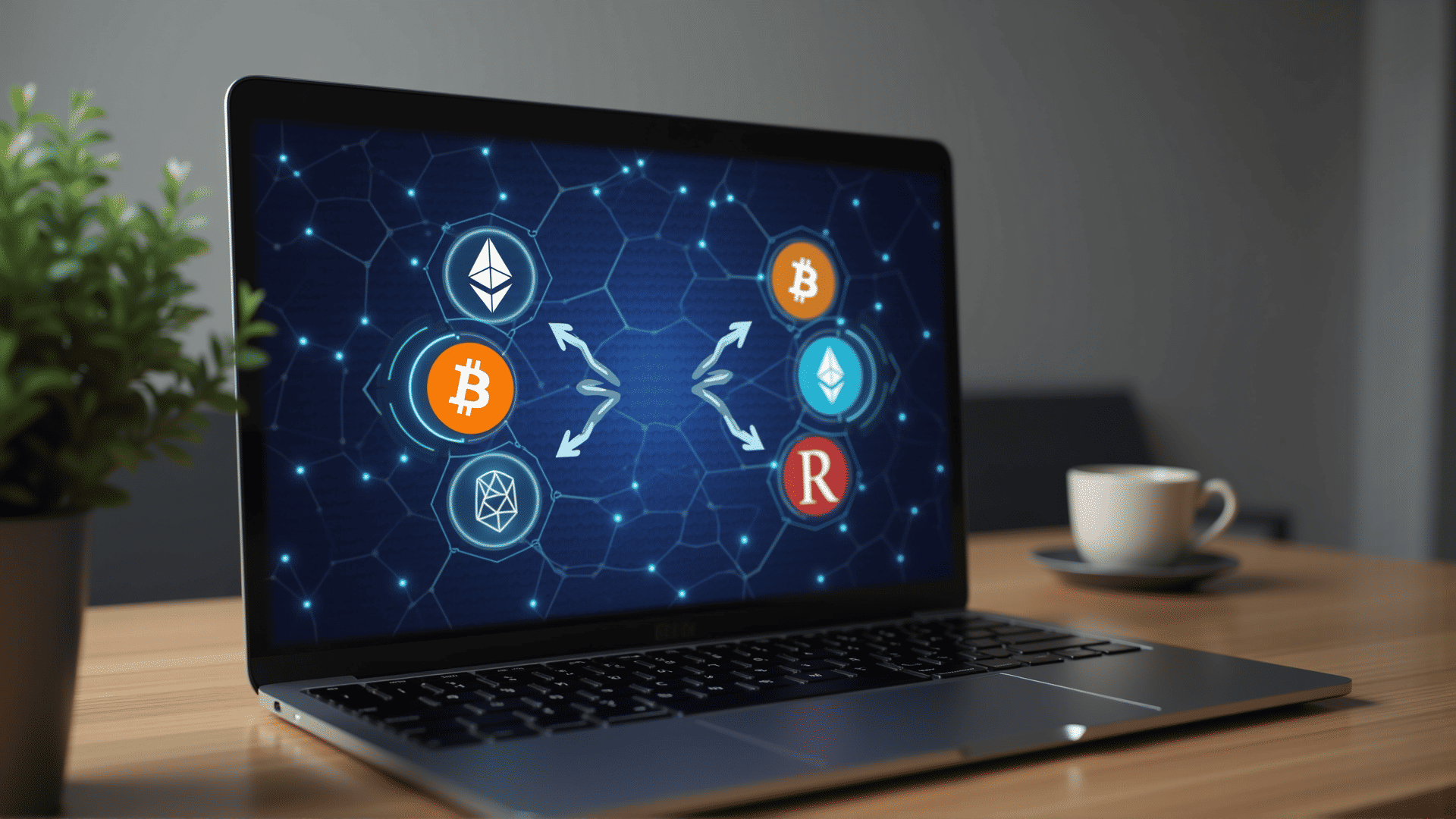 Exchange cryptocurrencies using Exodus Wallet